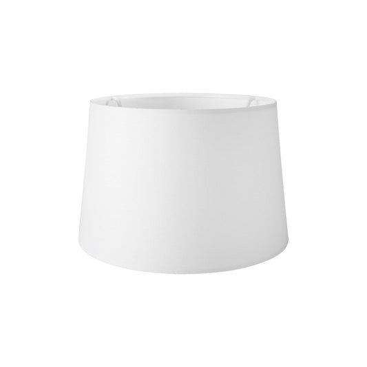 paralume deco mdl3565 in tessuto bianco, lampada da terra alta con paralume in tessuto o metallo