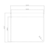 lavello incasso sa3070 una vasca 55x48 cm. inox, lavello singolo installato in top cucina moderno