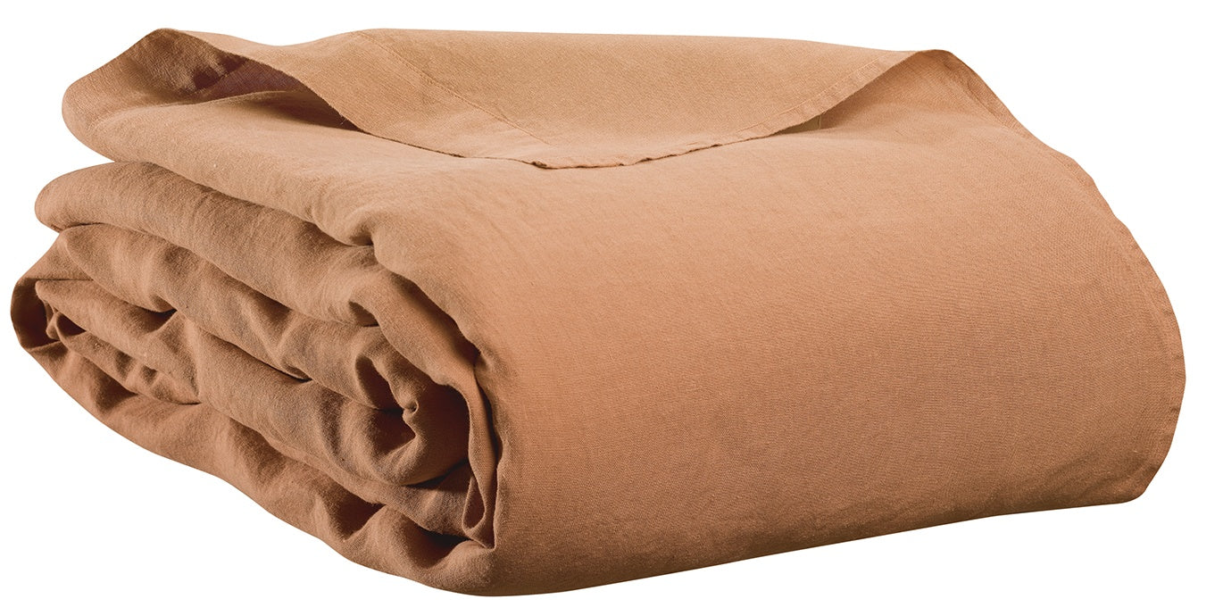 lenzuolo piano kala cannella, colore cannella, taglia 240 x 300. lenzuolo piano elegante e versatile, ideale per ogni tipo...