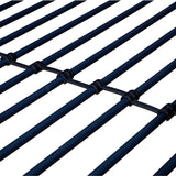 letto a castello monza in metallo nero, soluzione perfetta per camere condivise tra bambini o ragazzi