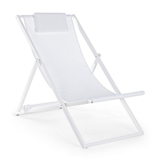 Set di 4 sdraio TAYLOR bianco