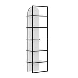 libreria archy 5 ripiani in colore bianco, libreria con scaffali aperti per una disposizione libera e creativa