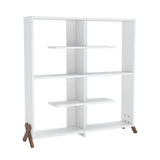 libreria kipp bianca, design versatile per ambienti moderni, scandinavi o industriali