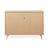 credenza epik 51 rovere antracite grigio 3 ante 120x40x88,3, perfetta per arredare con funzionalità ambienti living e cucina