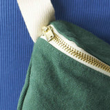 marsupio iona nori, colore nori, taglia 19 x 28. si indossa in vita o a tracolla per un look versatile