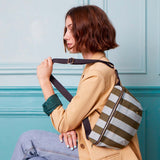 marsupio rita matcha, colore matcha, taglia 19 x 28. accessorio pratico per portare l’essenziale a mani libere