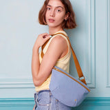 marsupio iona bluetiful, colore bluetiful, taglia 19 x 28 x 1. accessorio pratico per portare l’essenziale a mani libere