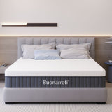 materasso matrimoniale fenice 160x190x25 h cm tessuto antibatterico sfoderabile, vista laterale per evidenziare lo spessore e la struttura