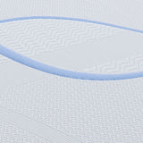 materasso matrimoniale pergamo con molle insacchettate e tessuto poliestere antiscivolo 160x190xh30 cm., zoom sui materiali interni per comfort e sostegno