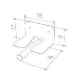 mensole houdini colorate porta libri a scomparsa rf140705, scaffale verticale con ripiani aperti per massima funzionalità