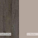 mobile ingresso scarpiera holdon colore tortora dark coffee, design moderno, minimalista o vintage per ogni stile
