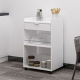 mobile multiuso liana con 2 nicchie a giorno e un cassetto colore bianco con rotelle, scarpiera salvaspazio con ante battenti o a ribalta