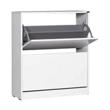 scarpiera shc520 a due ante a ribalta bianco, ideale per tenere tutto in ordine anche negli spazi piccoli