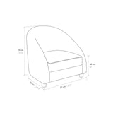 poltrona grenoble in tessuto grigio, perfetta per aggiungere comfort ed eleganza all’arredamento