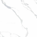 pannello decorativo 1220x3000x5 mm. colore effetto marmo bianco lucido, dettaglio delle texture e materiali naturali o moderni