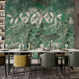 pannello decorativo 1220x3000x5 mm. colore effetto marmo verde lucido, pannelli decorativi 3D per rivestimento pareti interne