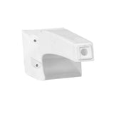 piede in plastica colore bianco 9.5x20 h cm., piedi per migliorare l’estetica e funzionalità del mobile