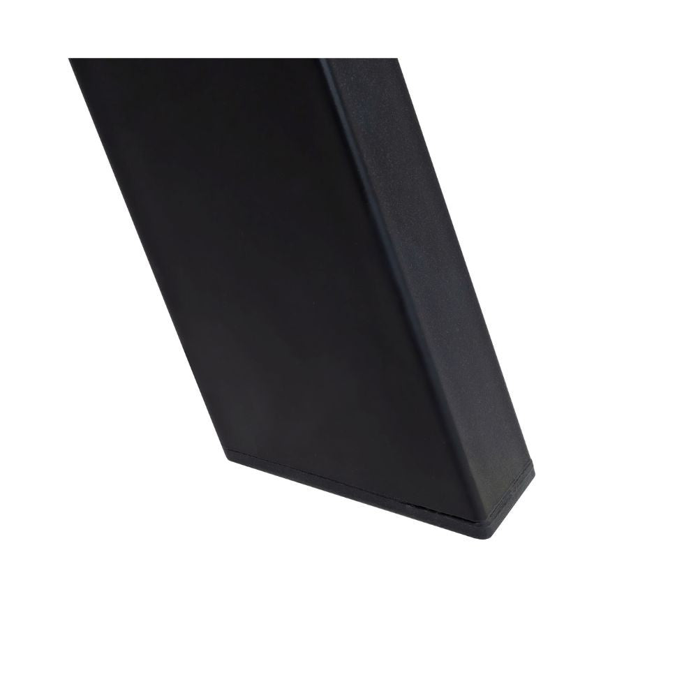 piede per tavolo in antracite h.72 cm., accessori per personalizzare mobili da interno