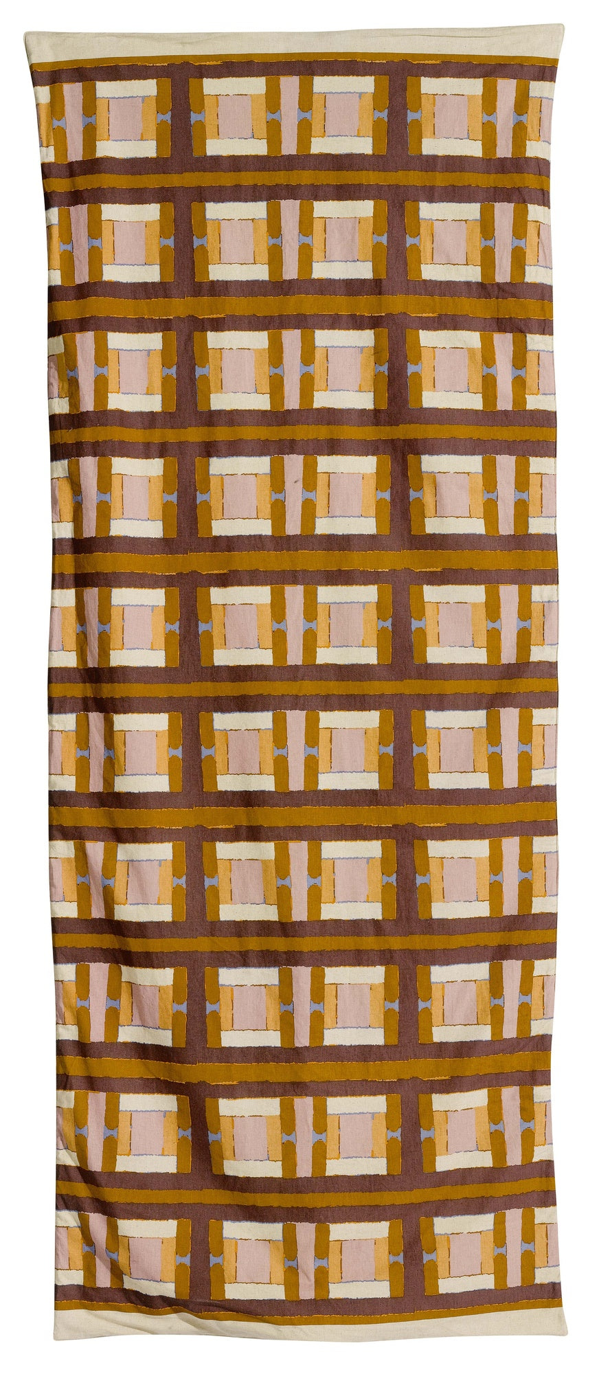 piumino stampato taho rame, colore rame, taglia 85 x 200. copertura da letto ideale per l’inverno, unisce comfort e...