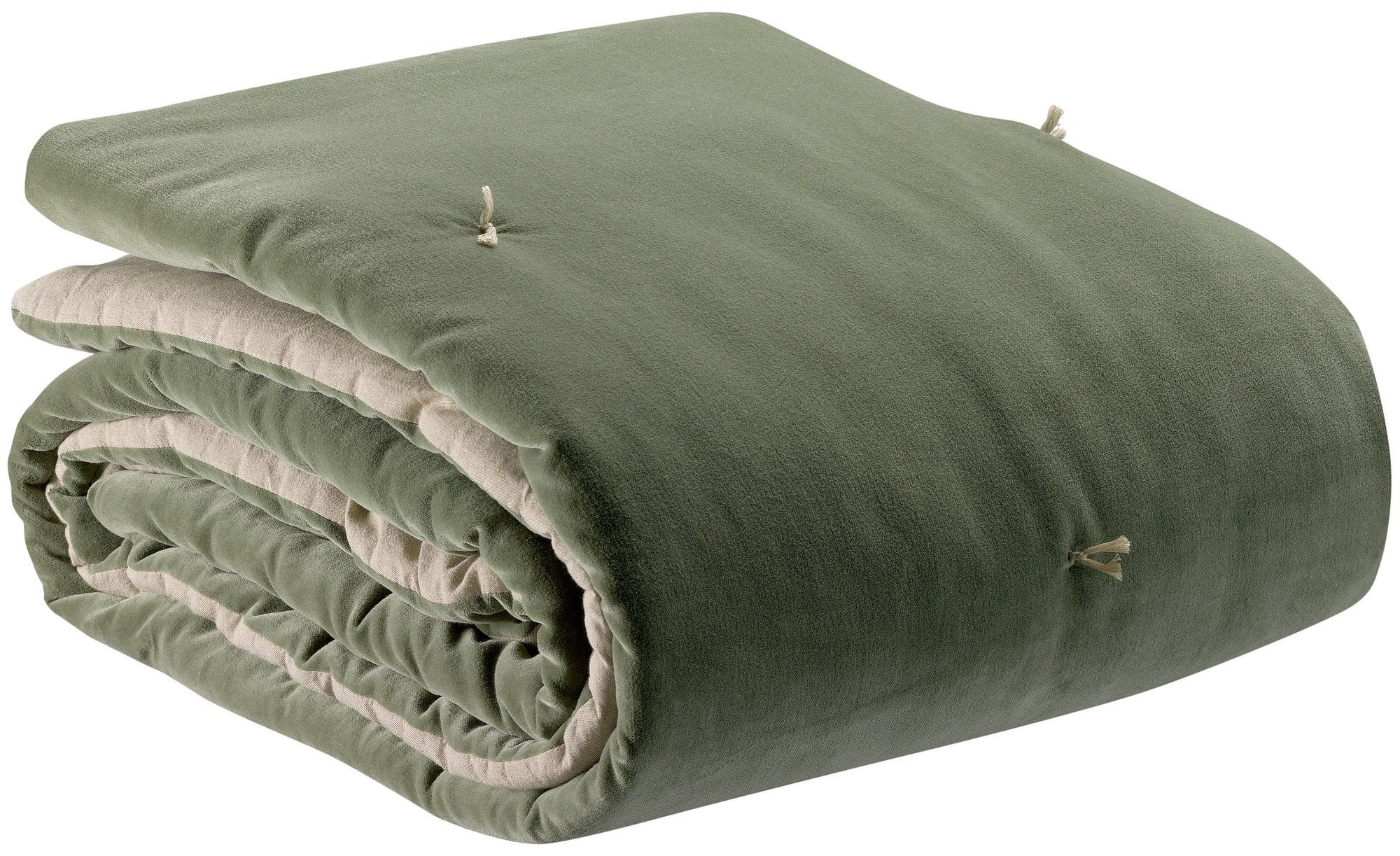 plaid con punti annodati elise verbena, colore verbena, taglia 140 x 200. plaid piegato in vista frontale su fondo bianco,...