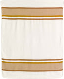 plaid jacquard riciclato gioia avorio, colore avorio, taglia 240 x 260. coperta plaid soffice e calda, ideale per coccolarsi...