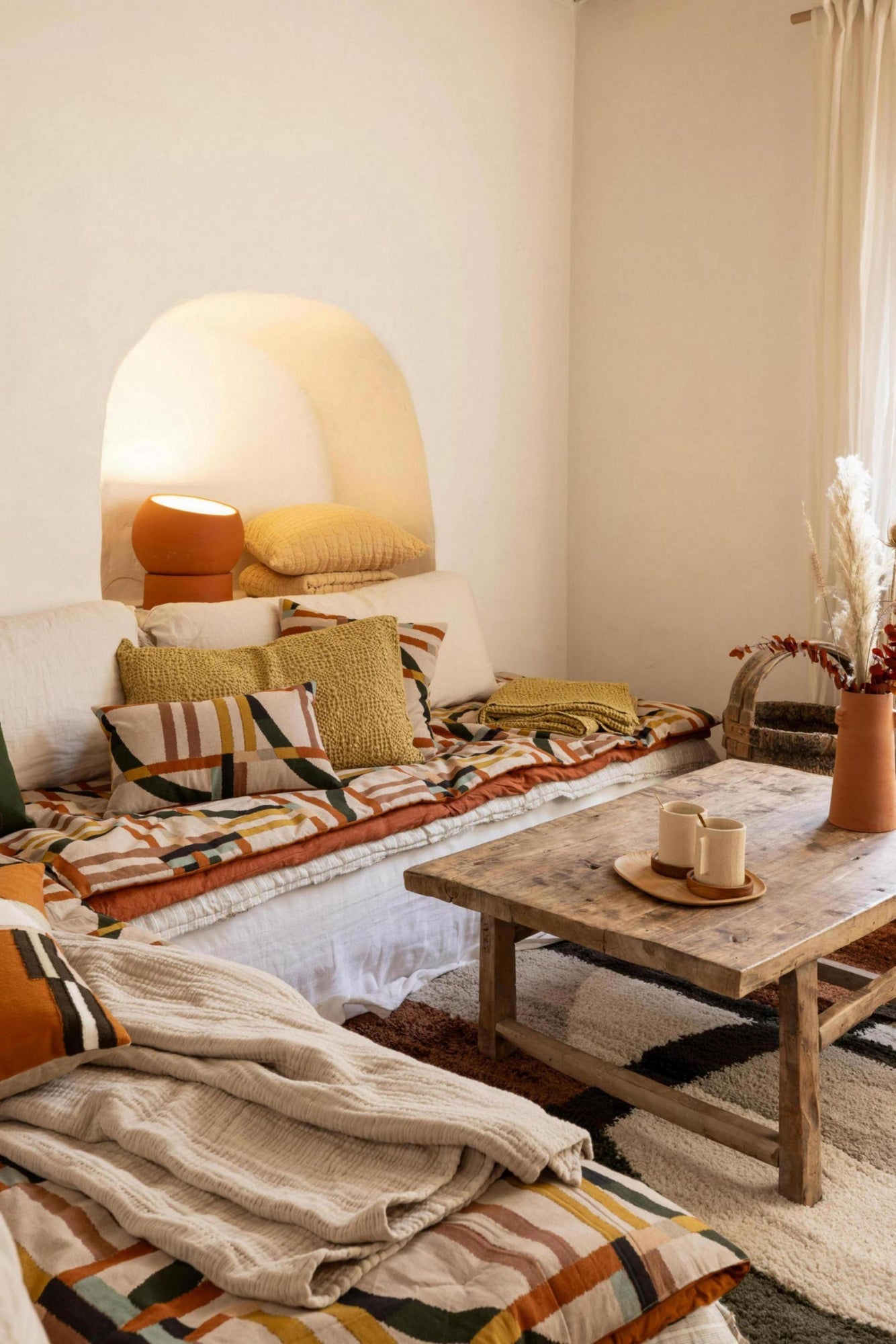 plaid riciclato lisa naturale, colore naturale, taglia 140 x 200. coperta plaid soffice e calda, ideale per coccolarsi nelle...