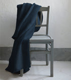 plaid riciclato maia navy, colore navy, taglia 140 x 200. versatile e pratico per ogni angolo della casa, dal soggiorno alla...