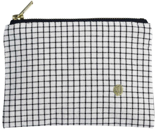 pochette gustave caviar, colore gustave caviar, taglia s. dettaglio del prodotto da bagno
