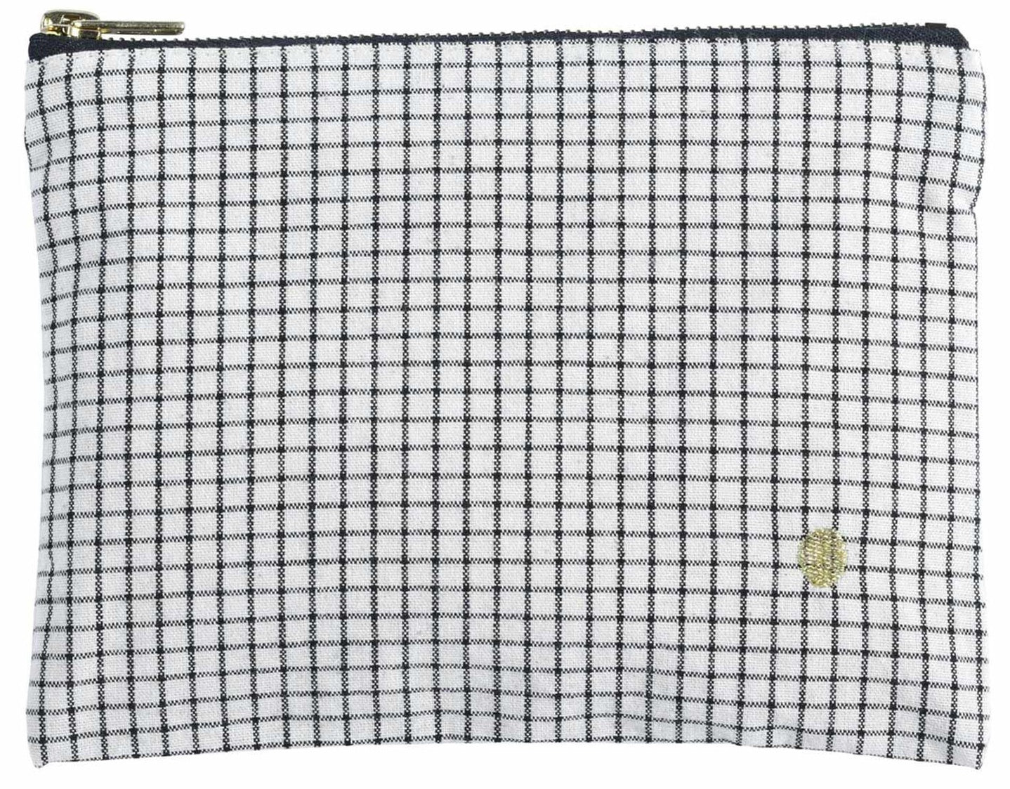 pochette gustave caviar, colore gustave caviar, taglia m. dettaglio del prodotto da bagno