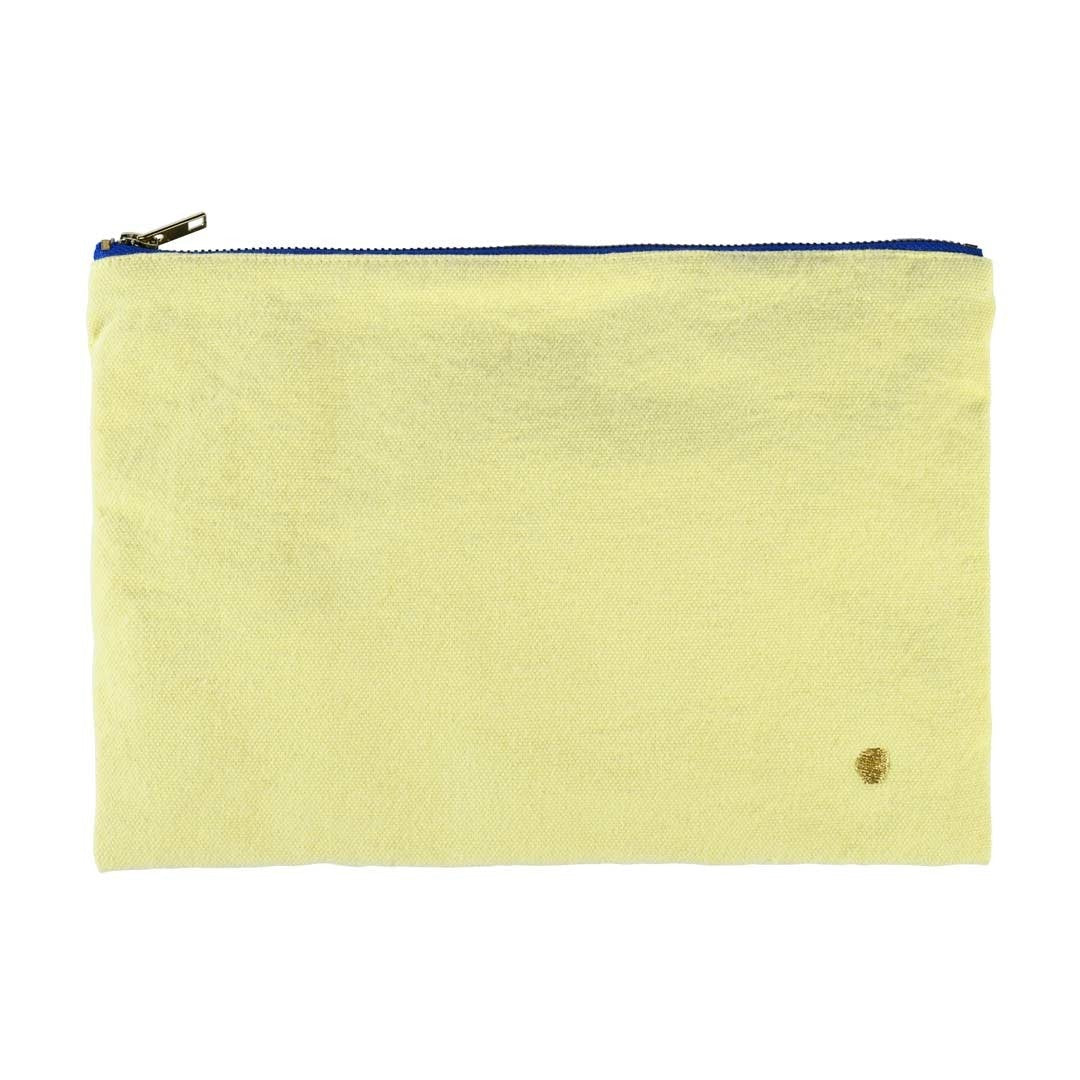 pochette iona luce del sole, colore luce del sole, taglia 19 x 28 x 1. dettaglio del prodotto da bagno