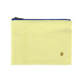 pochette iona luce del sole, colore luce del sole, taglia 14 x 19 x 1. dettaglio del prodotto da bagno