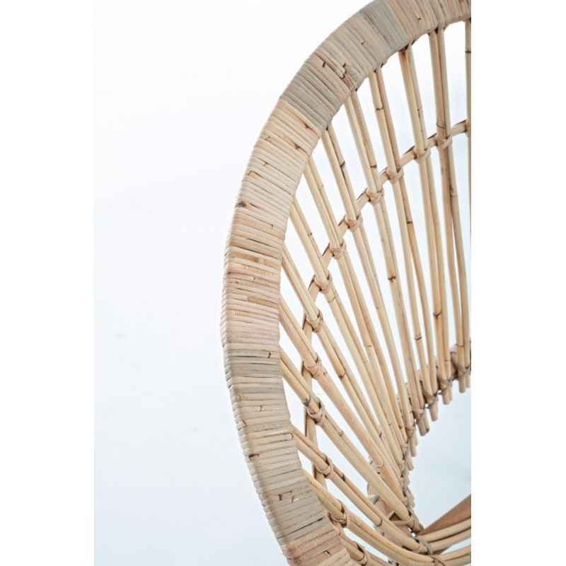 poltroncina cayes naturale, poltrona da giardino leggera e facile da spostare