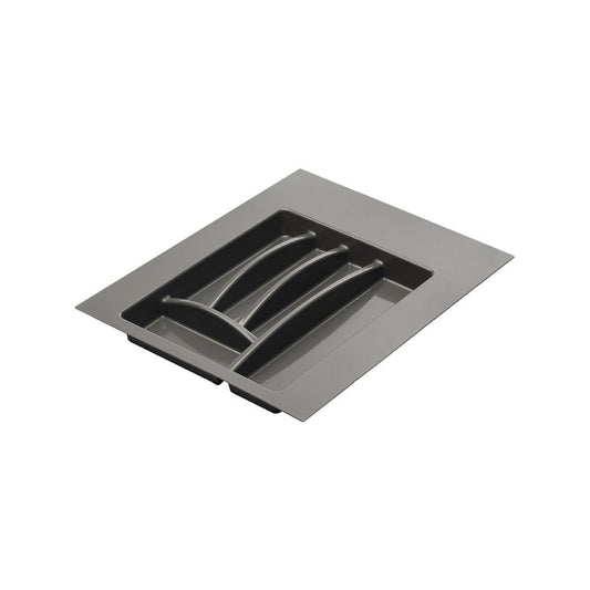 portaposate 8102n 5 scomparti per cassetto da 40 o 45 cm, portaposate da cassetto visto frontalmente