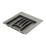 portaposate 8103n 6 scomparti per cassetto da 50 o 55 cm, portaposate da cassetto visto frontalmente