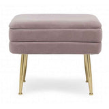 Panca singola contenitore PAVLINA mauve 50X35X42 cm