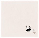 quadrato spugna dubout avorio, colore avorio, taglia 50 x 50. dettaglio del prodotto da bagno