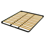 rete matrimoniale a doghe per letto contenitore 170retech160x190, rete letto matrimoniale 160x190 vista frontalmente