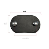 set 4 piedini per rete h 35 cm., struttura per supporto materasso in diverse misure