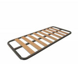 rete singola 90x190 6337 per cameretta a ponte, rete letto in misura speciale vista frontalmente