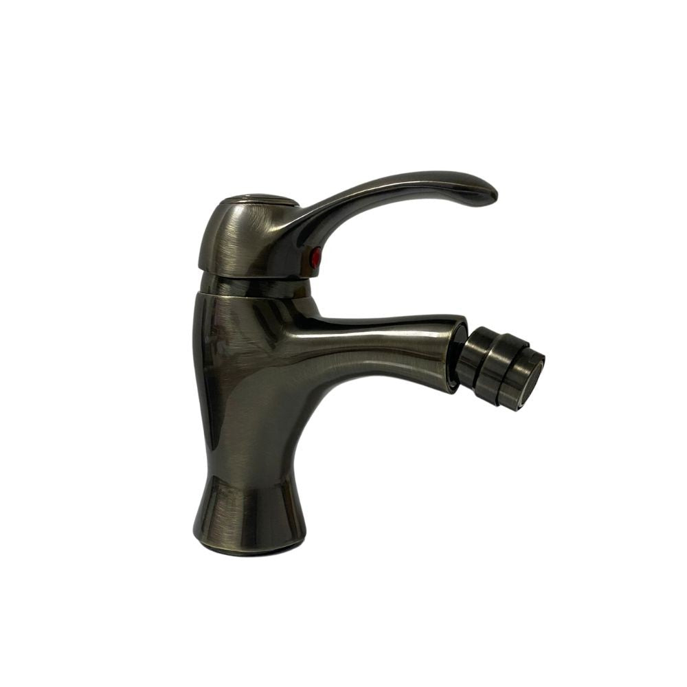 miscelatore ottone antico bologna bidet, rubinetto visto frontalmente