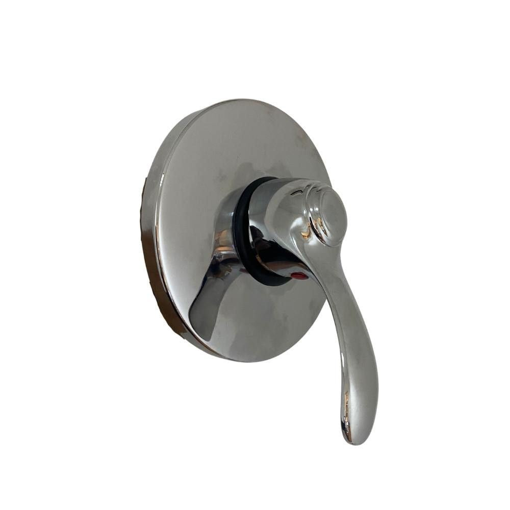 miscelatore cromato doccia incasso bologna cromo, rubinetto visto frontalmente