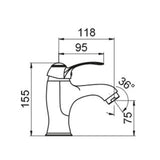 miscelatore ottone antico bologna lavabo, accessorio per cucina o bagno moderno