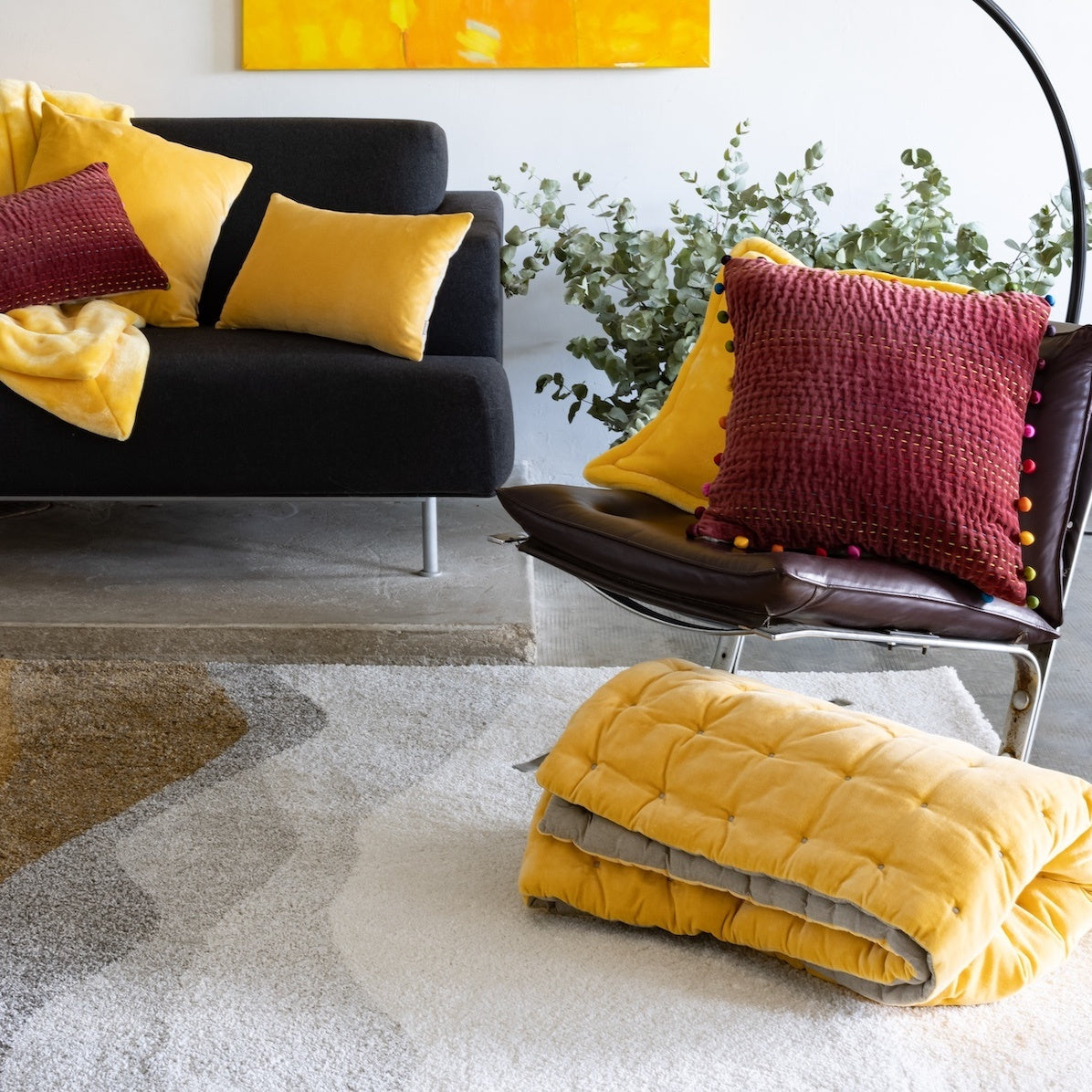 camino da letto tinta unita elise mais, colore mais, taglia 90 x 240. realizzato in copertura 100% cotone imbottitura 100% poliestere, aggiunge stile e qualità ai tuoi ambienti