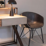 Scrivania MANCHESTER-Marrone