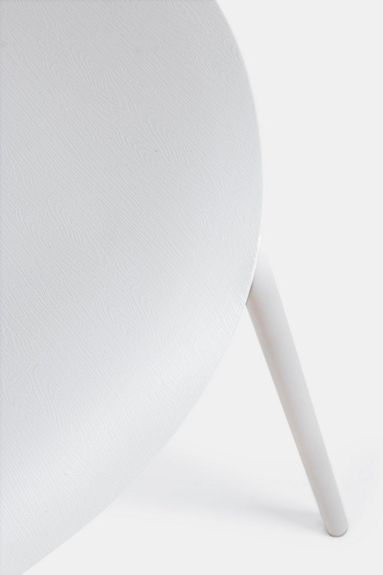 set di 4 sedie tessa in polipropilene grigio chiaro e gambe acciaio, facile da abbinare a qualsiasi stile d’arredo