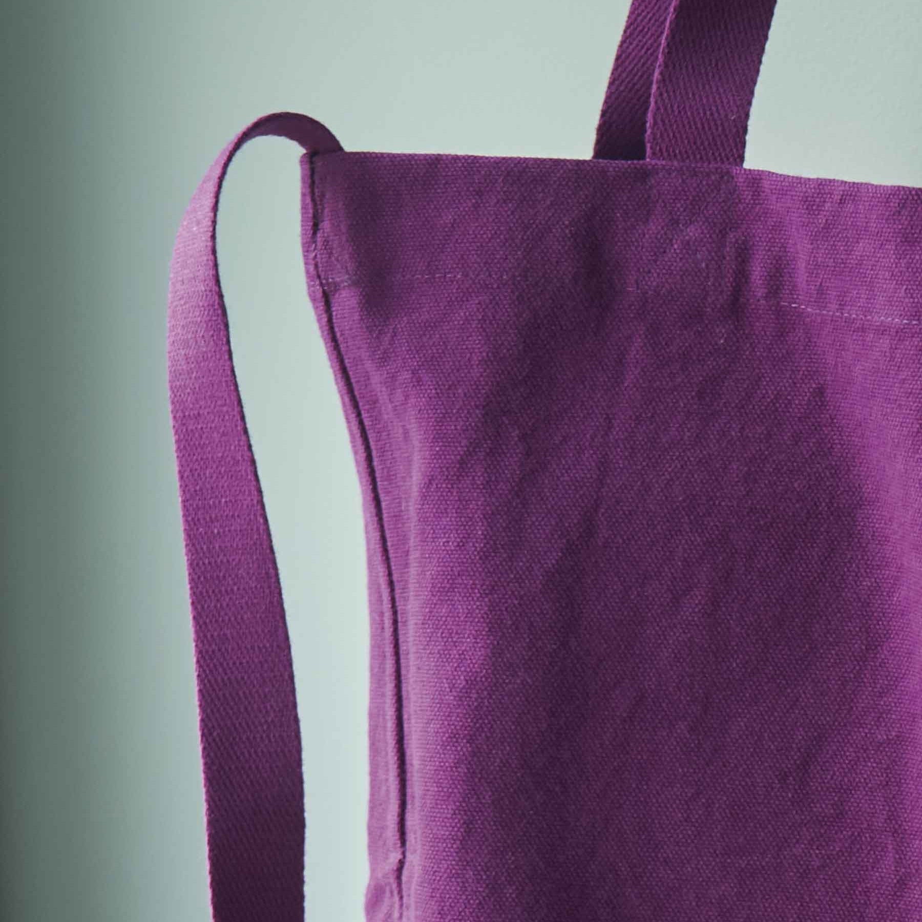 sac city iona pioggia viola, colore pioggia viola, taglia 38 x 38. materiali naturali e design minimal per un look moderno