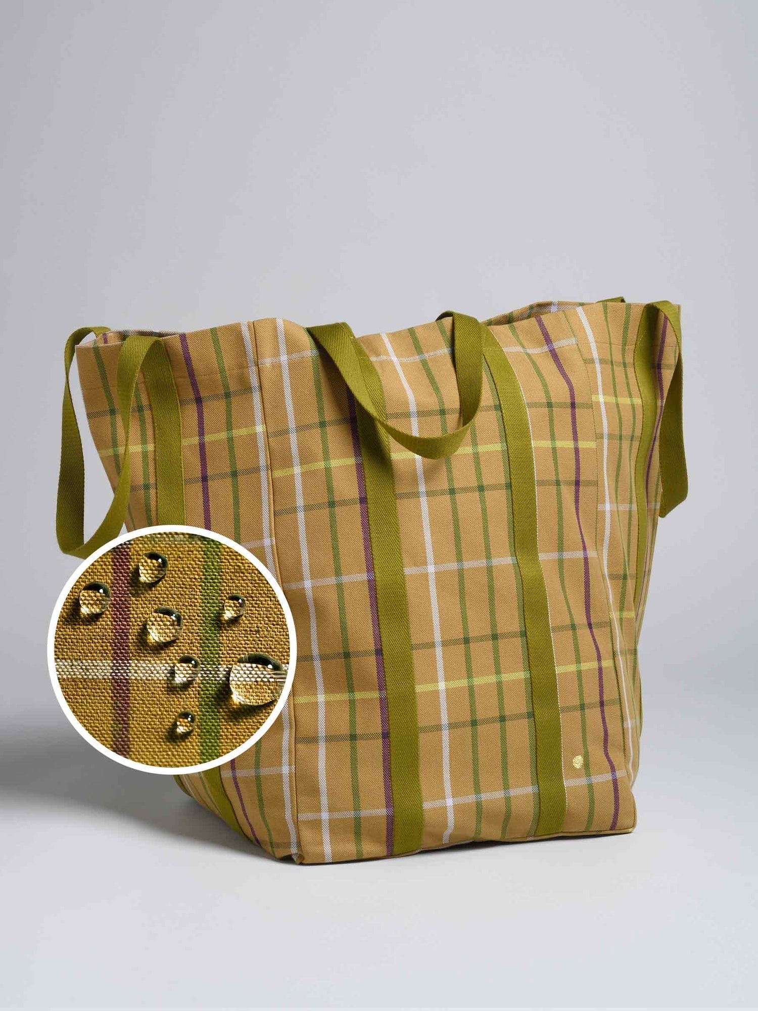 maxi borsa poppins marrone, colore marrone, taglia 48 x 33 x 33. versatile per weekend fuori porta, mercato o uso quotidiano