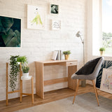 scrivania fritz 30, dettaglio delle gambe, cassetti e finiture di design