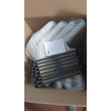 sedia vika in tessuto nordic 15 grigio con piedini neri, struttura solida e seduta ergonomica