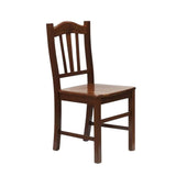 sedia silvana in legno, sedia classica in legno massello per cucina o sala
